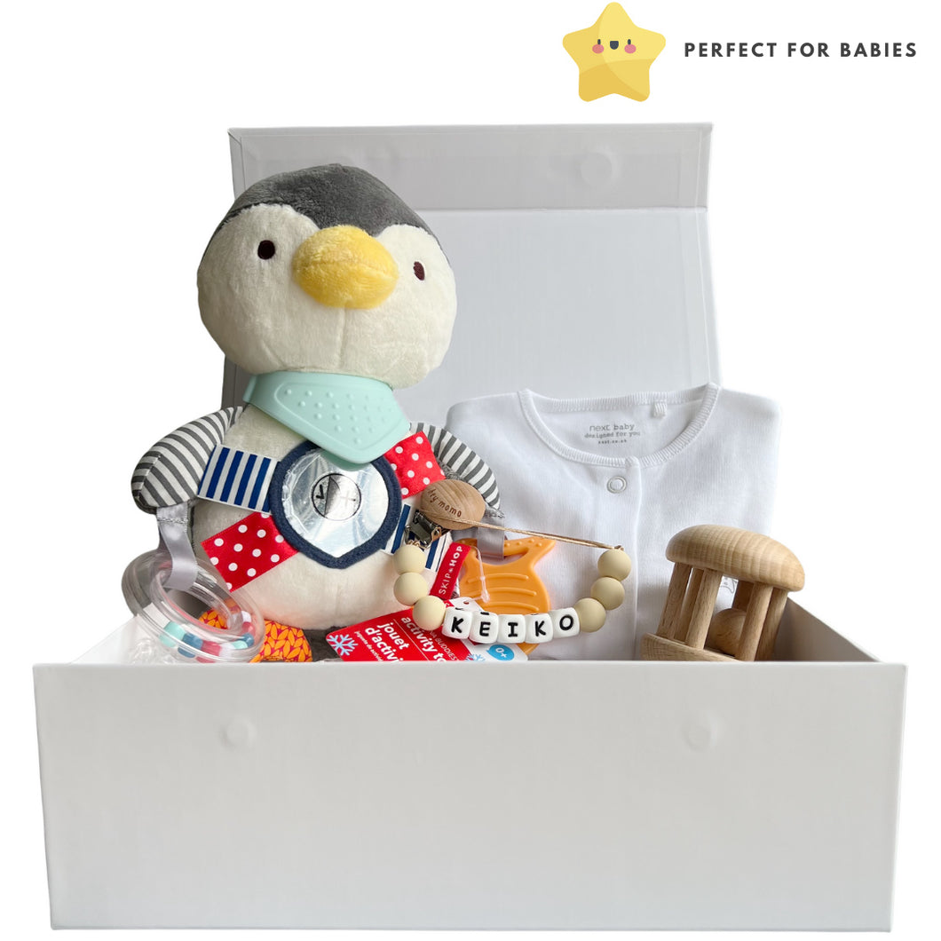 Fluffy Penguin Gift Set