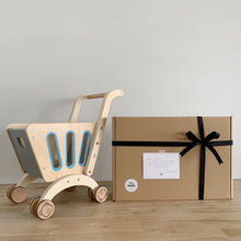 Load image into Gallery viewer, Wooden Shopping Trolley Gift Set
